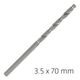 ALPEN Pro Hss 3.5mm Drill Din 338 Rn 135 Split Point Plastic Wallet (