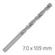 ALPEN Pro Hss 7mm Drill Din 338 Rn 135 Split Point Plastic Wallet