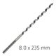 Wood Auger Drill Bit 8 X 235mm