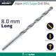 Hss Super Drill Bit Long 8 X 165mm Pouch