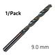 Hss Sprint Master 9.0mm X1 Sleeved Din338 ALPEN Drill Bit