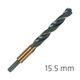 Hss Sprint Master 15.5mm Red Shank 9.5mm X1 Sleeved Din338 ALPEN Drill