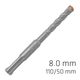 Force X 8.0 X 110/050 Sds-plus Rebar Drill Bit X4 Cutting Edges