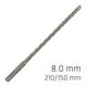 Force X 8.0 X 210/150 Sds-plus Rebar Drill Bit X4 Cutting Edges