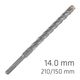 Force X 14.0 X 210/150 Sds-plus Rebar Drill Bit X4 Cutting Edges