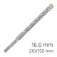 Force X 16.0 X 210/150 Sds-plus Rebar Drill Bit X4 Cutting Edges
