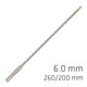 Force X 6.0 X 260/200 Sds-plus Rebar Drill Bit X4 Cutting Edges