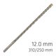 Force X 12.0 X 310/250 Sds-plus Rebar Drill Bit X4 Cutting Edges