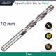 ALPEN Pro Hss Drill Din 338 Rn 135 With Split Point 7.0mm Bulk