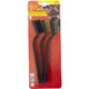 Mini Brush Set 3pc Brass Stainless Nylon In Blister