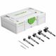 FESTOOL SYS3 S 76-FB CE-SORT/5 Forstner Drill Bit Set in Systainer&sup3; S