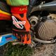 Limited Edit. Small Racing Glove Orange Syn. Leather
