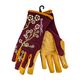 Ladies Slim Fit Medium Garden Gloves Maroon