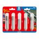 Rotary Burr Set 5 Pc Asstd 8mm Dia Tungsten