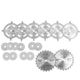 Dado Set 203mm X 15.88 X 24t 4 X 1/8" 3/32"1/16" Chip 27.5mm