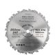 Dado Set 203mm X 15.88 X 24t 4 X 1/8" 3/32"1/16" Chip 27.5mm