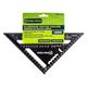 Rafter Square 180mm Aluminium