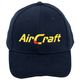 Air Craft Base Ball Cap Navy Blue (one Size Fits All)
