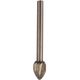 Mini H/speed Cutter 6.4mm Flame 3.2mm Shank