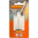 Mini Nylon Bristle Brush 19.1mm Wheel 3.2mm Shank