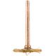Mini Brass Brush 19.1mm Wheel 3.2mm Shank