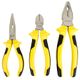 Plier 3pc Kit Comb Side Long Nose Plier Set