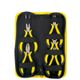 TORK CRAFT 5pc Mini Plier Set With Bag Micro