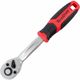 Ratchet 150mm 1/4'dr Offset Ergonomic Grip