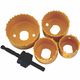 Hole Saw Set 5pce Carbon Steel
