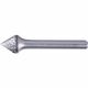 Rotary Burr Tungsten 12x10x6mm 60 Degree Cone