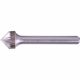 Rotary Burr Tungsten 12x6x6mm 90 Degree Cone