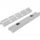 Vice Jaws Magnetic Alum. 200mm X 32mm 2pc Prism Face