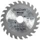 Tct Saw Blade 85mm X 1.2mm X 15mm X 24t Wood Thin Kerf