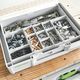 FESTOOL Systainer&sup3; Organizer SYS3 ORG L 89 20xESB with 20 Containers