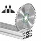 FESTOOL Aluminium and Plastics Saw Blade HW 225x2.6x30 TF68 for CS 70