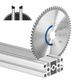 FESTOOL Saw Blade HW 230x2.5x30 TF76 Aluminium & Plastics for HK 85