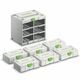 FESTOOL SYS3-RK/6 M 337-Set Systainer&sup3; Rack with 6 x SYS3 S 76