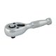 Ratchet Stubby 90mm 1/4' Drive Steel Handle