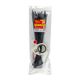 TORK CRAFT  TCCTH002 Cable Tie Holder 38mm & Carabiner Clip Lumin Material With 50pc Black Cable Ties 4.8 x 300mm